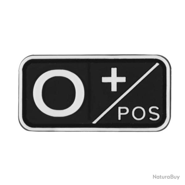 Patch groupe sanguin crochet/boucle PVC - 28