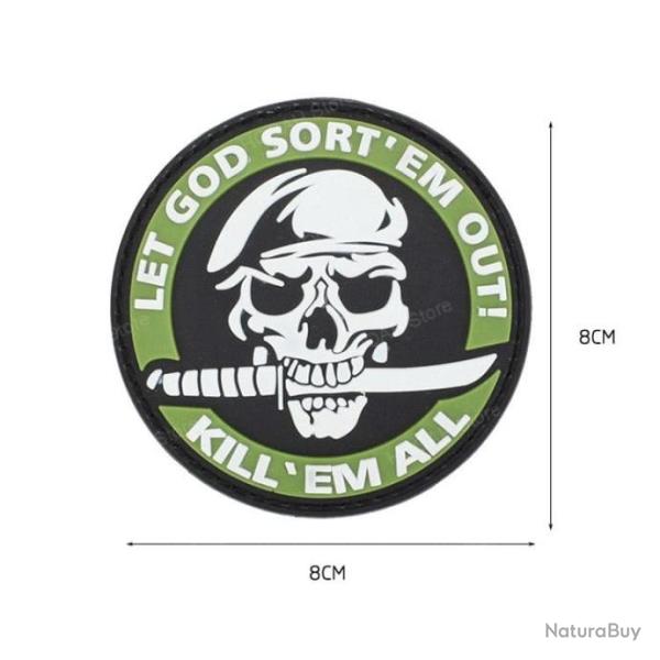 Patch lumineux PVC Swat OPS - 14 PVC green