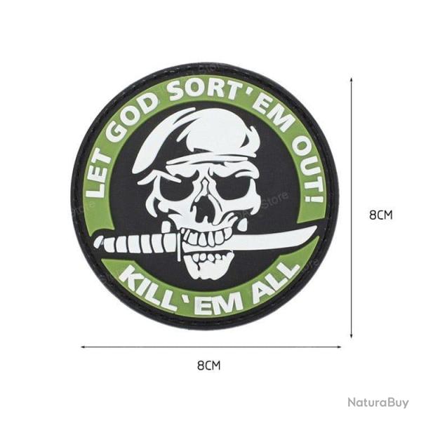 Patch lumineux PVC Swat OPS - 14 PVC green