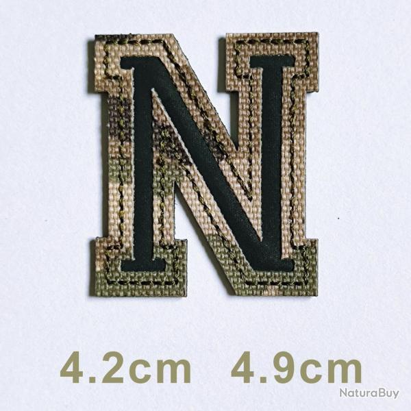 Patchs chiffres et lettres camo r�fl�chissant - N