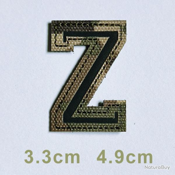 Patchs chiffres et lettres camo r�fl�chissant - Z