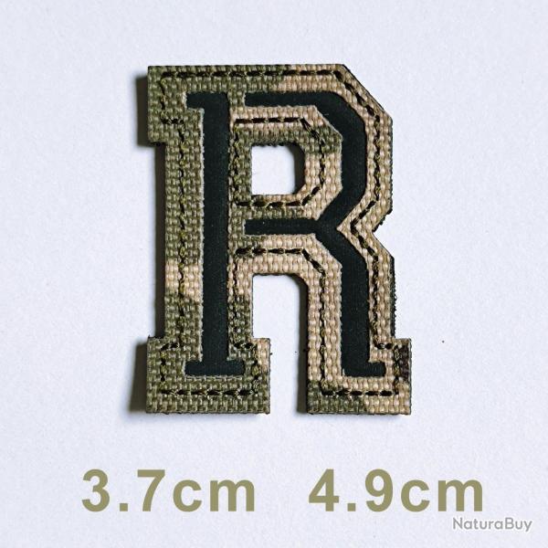 Patchs chiffres et lettres camo r�fl�chissant - R