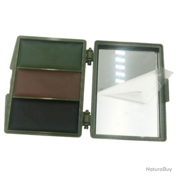 Peinture faciale camouflage miroir 5 couleurs - Carr�