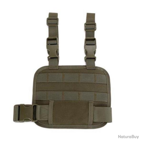 Plate-forme holster jambe tombante MOLLE - Vert