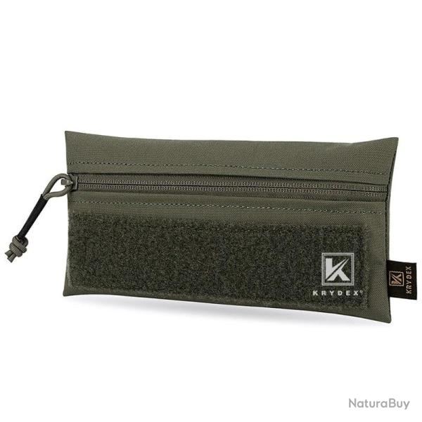 Pochette avant gilet MK3/MK4 porte-plaque - Vert olive