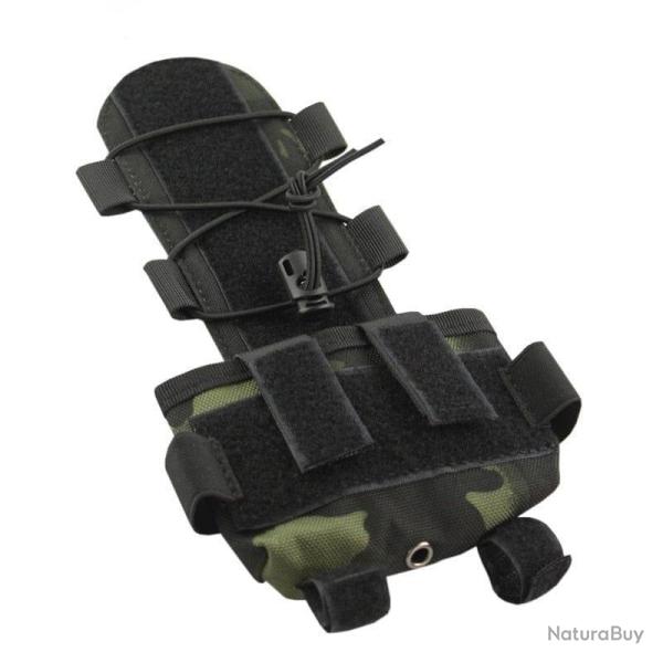 Pochette batterie Molle MK2 Airsoft - Multicam noir