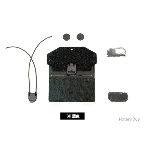 Pochette gilet t�l�phone FCSK/MOLLE DMGear - Noir-FCSK Version