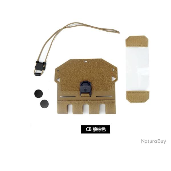 Pochette gilet t�l�phone FCSK/MOLLE DMGear - Tan -Molle Version