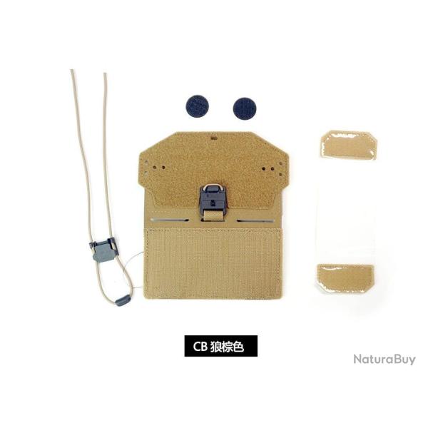 Pochette gilet t�l�phone FCSK/MOLLE DMGear - Tan-FCSK Version