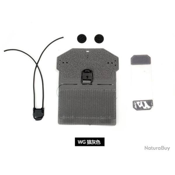 Pochette gilet t�l�phone FCSK/MOLLE DMGear - Gris-FCSK Version