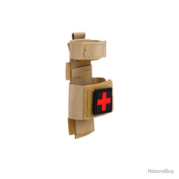 Pochette m�dicale ceinture Molle TI-EDC - Tan (Style-1)