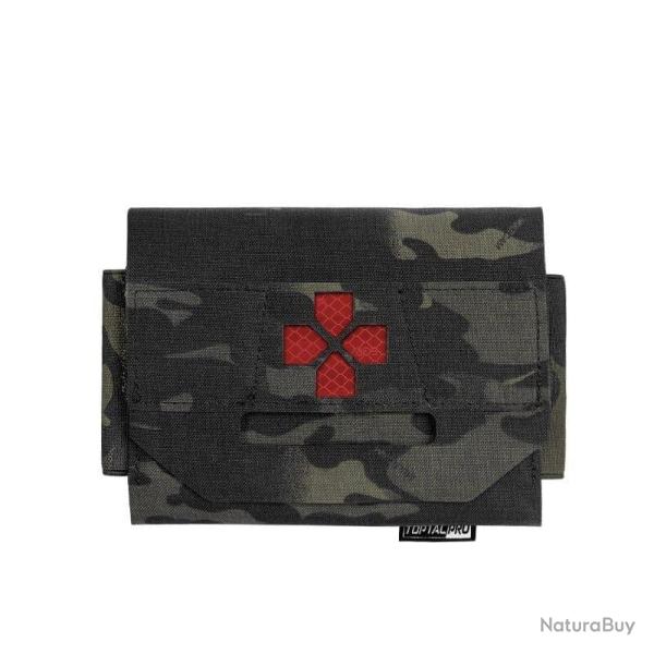 Pochette m�dicale Molle TOPTACPRO - Multicam Black