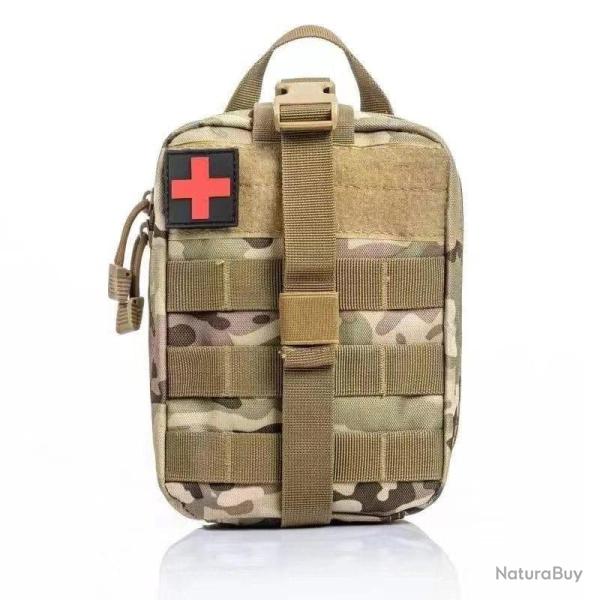 Pochette m�dicale tactique Molle MGL - Multicam