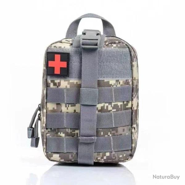 Pochette m�dicale tactique Molle MGL - Digital ACU