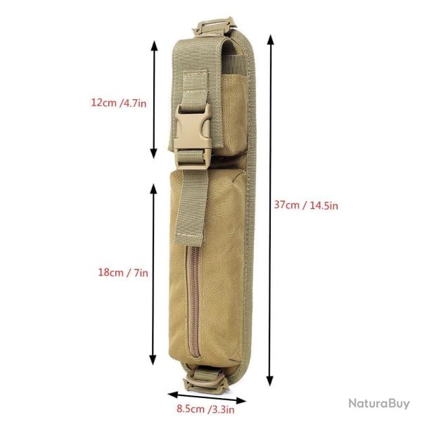 Pochette Molle sac � dos EDC - Kaki