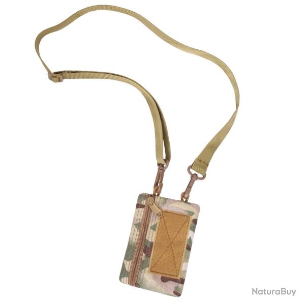 Pochette porte-carte EDC sangle �paule - Multicam