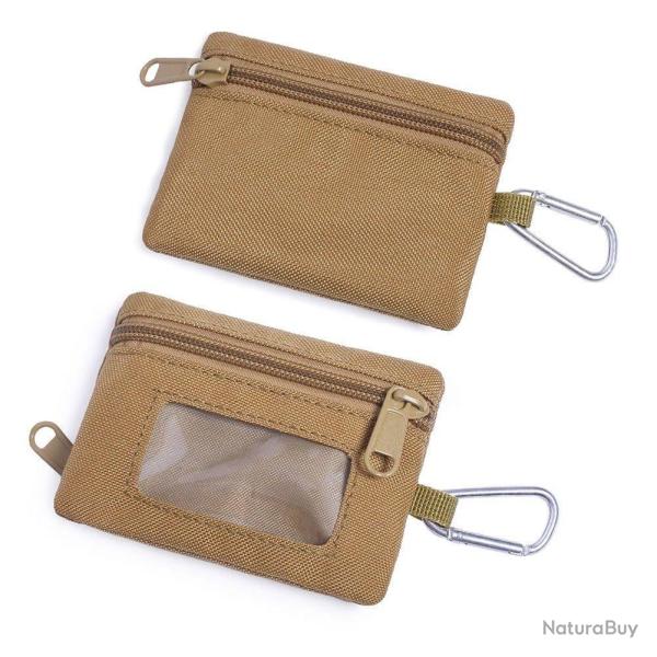 Pochette rangement ceinture EDC OTS - Marron (Type 3)