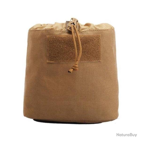Pochette r�cup�ration pliable Molle RH1 - Marron