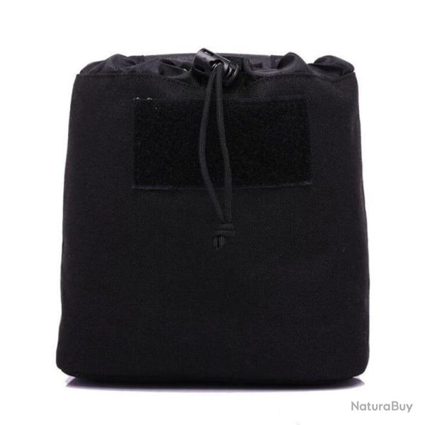 Pochette r�cup�ration pliable Molle RH1 - Noir