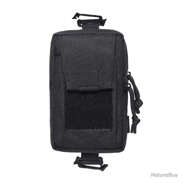 Pochette sac � dos Molle EDC AirsoftPark - Black