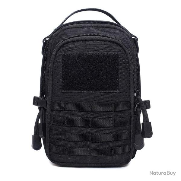 Pochette tactique Molle EDC X267D - Noir