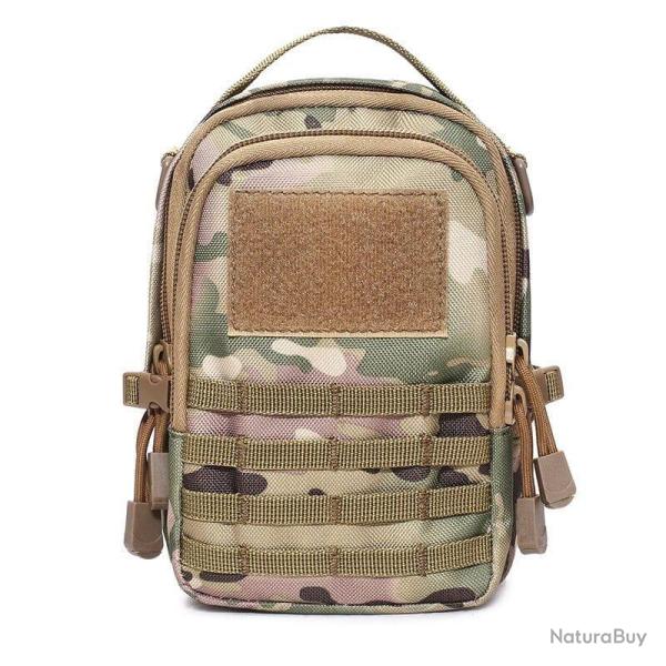 Pochette tactique Molle EDC X267D - Multicam
