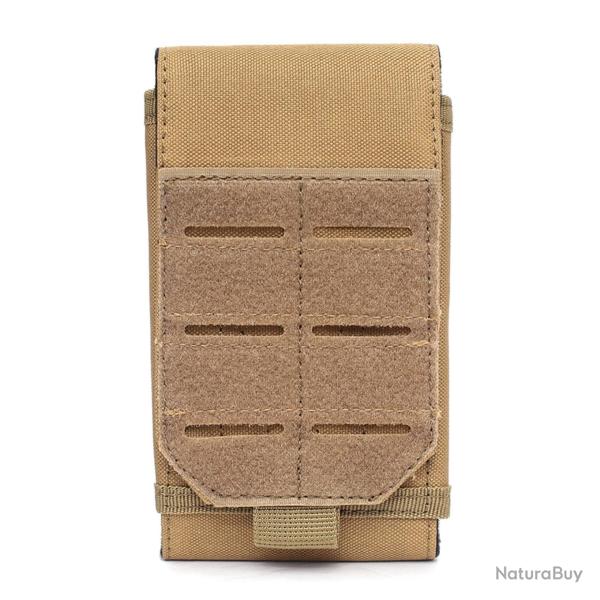 Pochette taille Molle 1000D EDC AES - Tan / Coyote