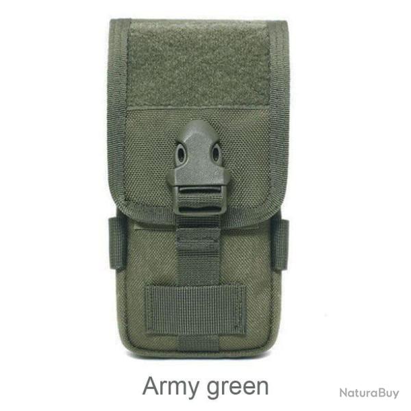 Pochette t�l�phone ceinture 1000D EDC - Vert arm�e