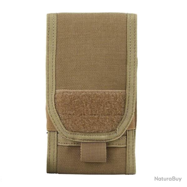 Pochette t�l�phone Molle iPhone/Samsung - Marron