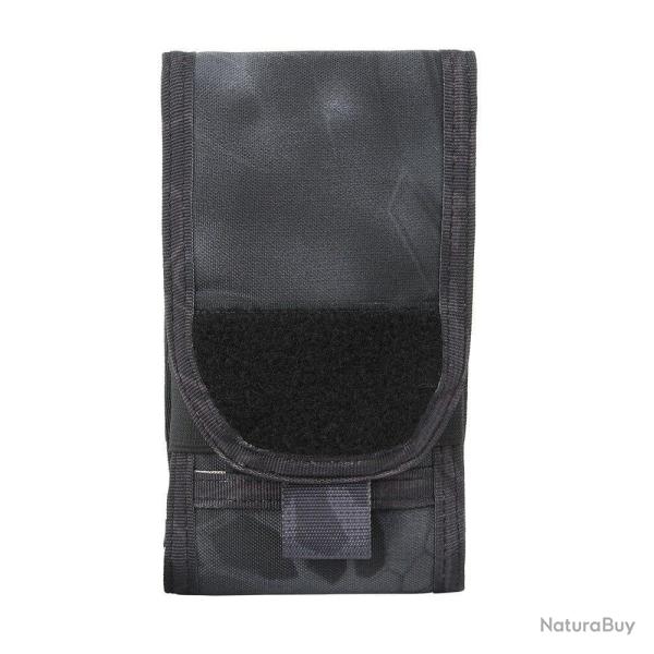 Pochette t�l�phone Molle iPhone/Samsung - Python noir