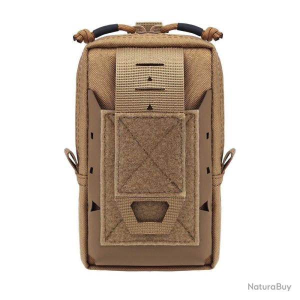Pochette utilitaire ceinture Molle EDC APS - Tan / Coyote