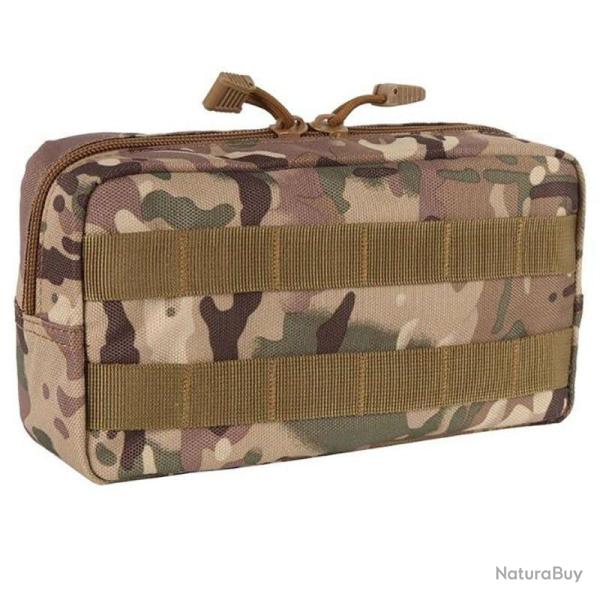 Pochette utilitaire transport Molle �tanche - Multicam