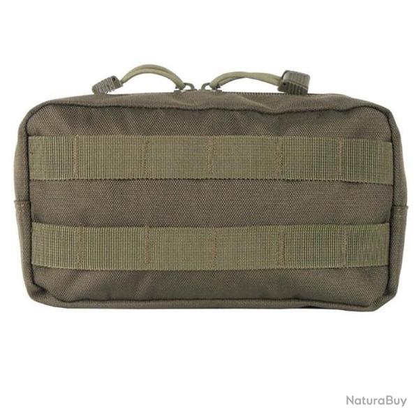 Pochette utilitaire transport Molle �tanche - Vert olive
