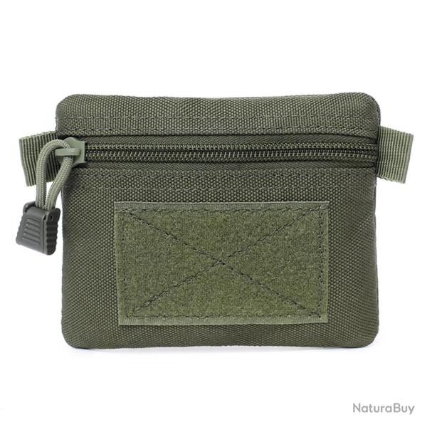 Pochette zip�e Molle syst�me EDC - Ranger green