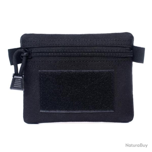 Pochette zip�e Molle syst�me EDC - Noir