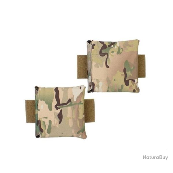 Pochettes plaque lat�rale style Ferro 6x6 - Multicam