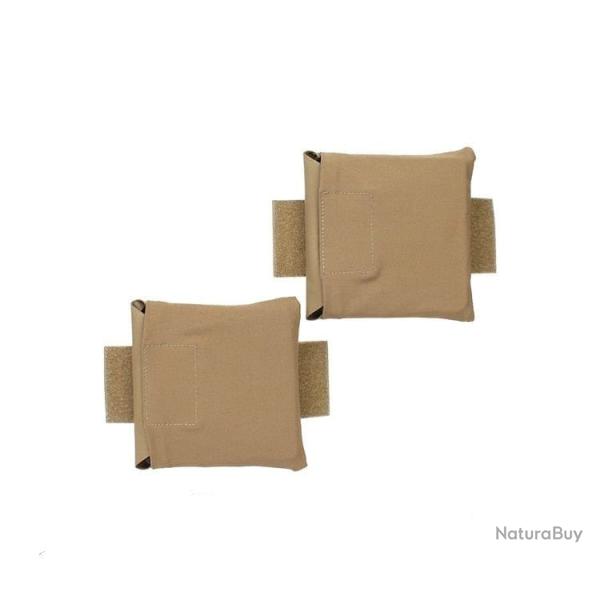 Pochettes plaque lat�rale style Ferro 6x6 - Tan