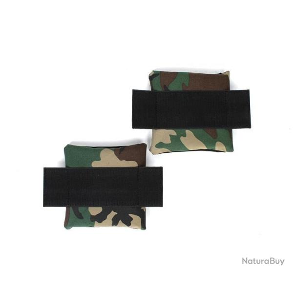 Pochettes plaque lat�rale style Ferro 6x6 - Woodland