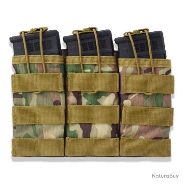 Porte chargeur M4 AK SPS - Triple - Multicam