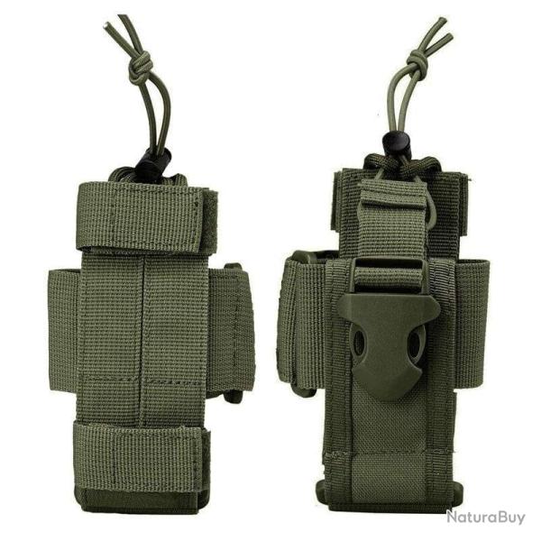 Porte talkie-walkie Molle WF Tactical - Vert arm�e