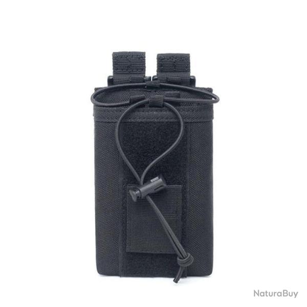 Porte talkie-walkie souple 1000D IOS - Black