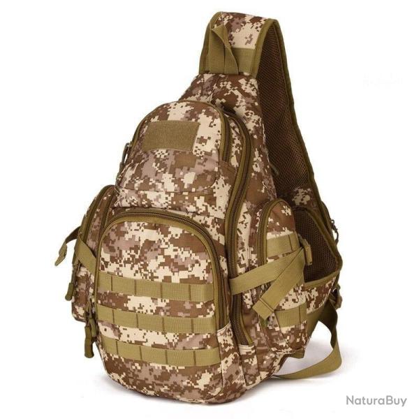 Sac � bandouli�re 35l Molle OTS - Digital Desert
