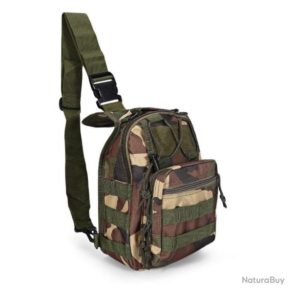 Sac � bandouli�re militaire 600D EDC ECS - Woodland