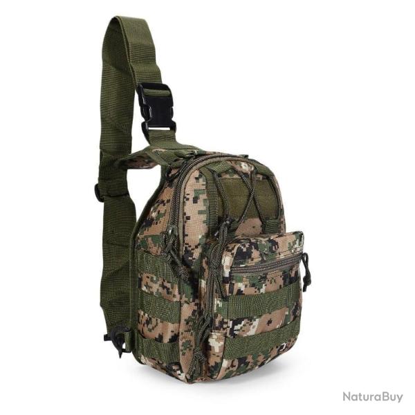 Sac � bandouli�re militaire 600D EDC ECS - Jungle Digital