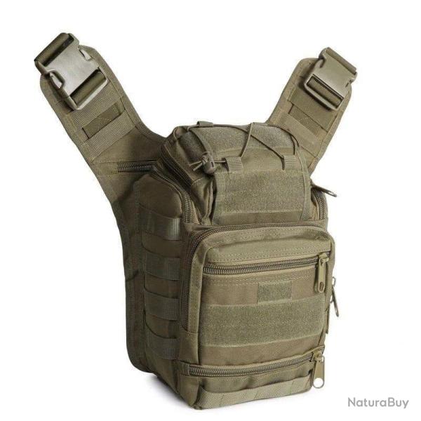 Sac � bandouli�re poitrine TGS Tactical - Vert OD