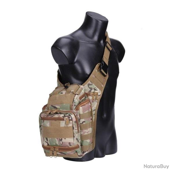 Sac � bandouli�re poitrine TGS Tactical - Multicam