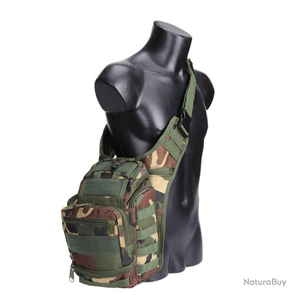 Sac � bandouli�re poitrine TGS Tactical - Woodland