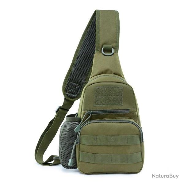 Sac � bandouli�re poitrine US Army JOS - Vert OD