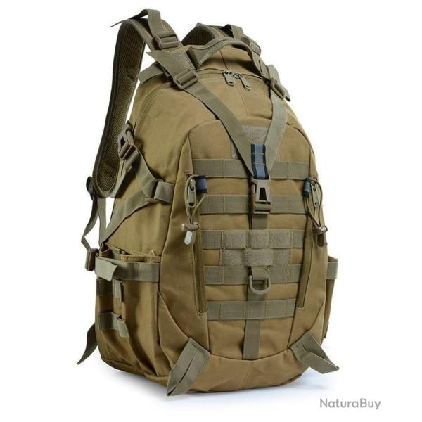 Sac � dos 40l Molle SH5 r�fl�chissant - Marron