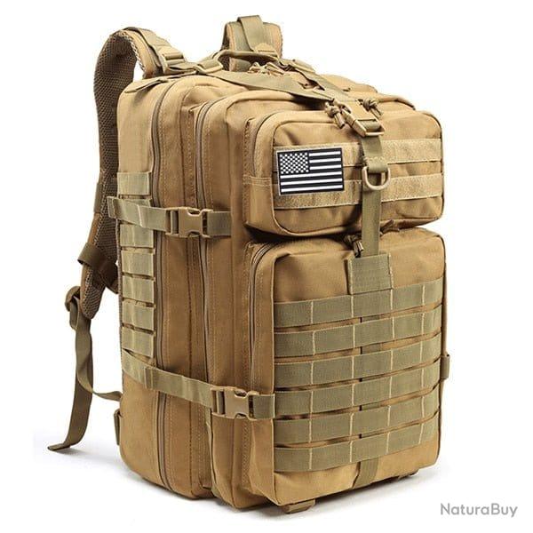 Sac � dos 50L Explorer grande capacit� - Tan